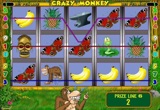 Характеристики грального автомату Crazy Monkey